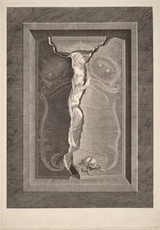 The Tomb of Madame Langhans, by Christian von Mechel, ink, 1786