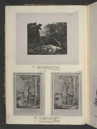 The Shepherd, by George Richmond, 1850