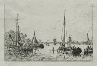 Sketch from Nature, by Maxime Lalanne, 1877