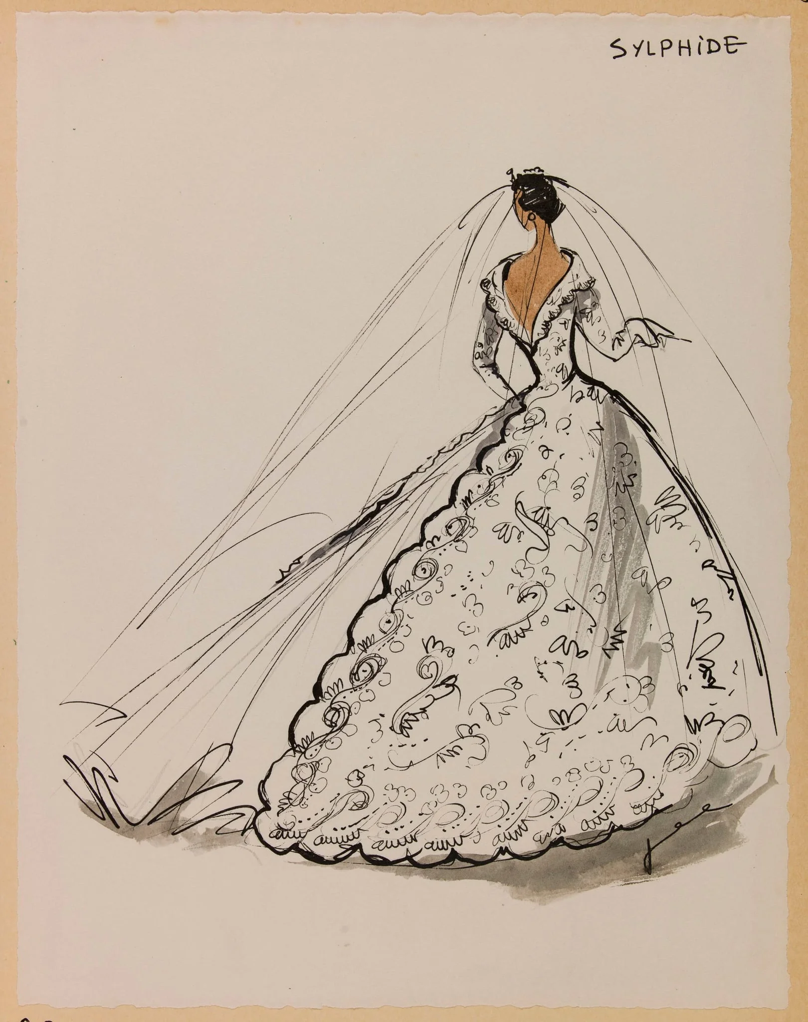 Sylphide, detail