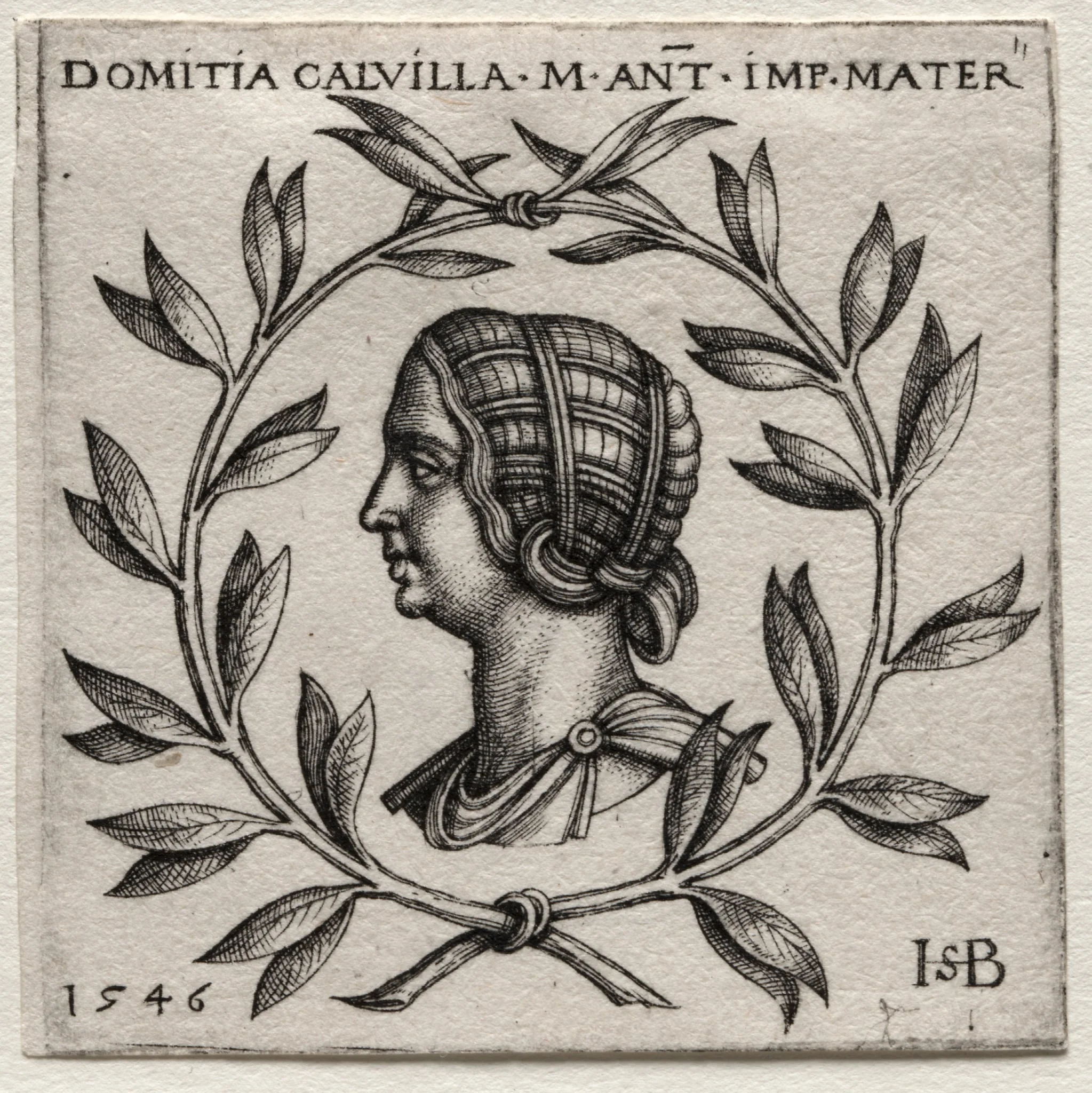 Domitia Calvilla, detail
