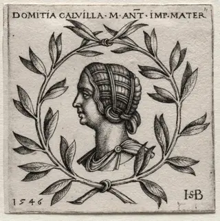 Domitia Calvilla, by Sebald Beham, 1546