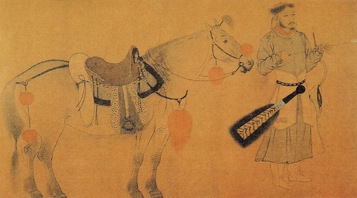 Archer and Horse, detail