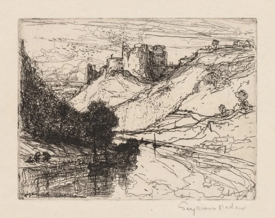 Kilgaren Castle, detail