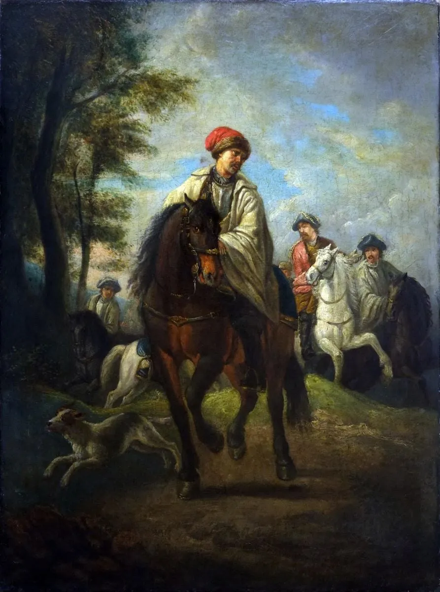 Călăreți în peisaj, by 1686 – Veneția / Florența, 1753 / 55), cercul FRANCESCO SIMONINI (Parma, unspecified, 1750