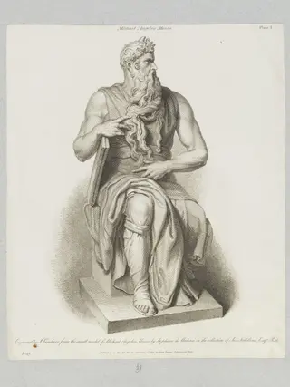 Moses, by John Landseer, 1850