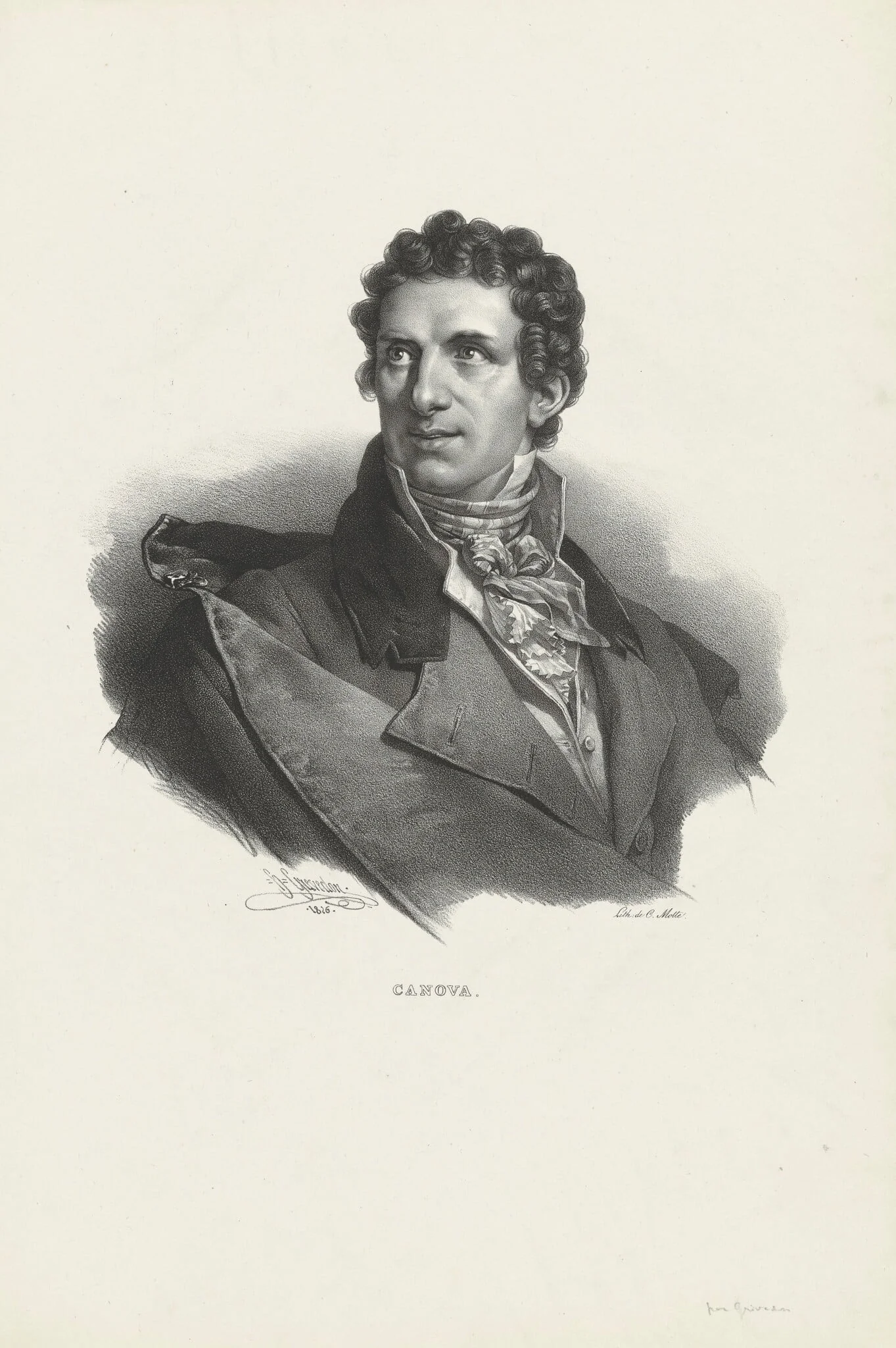 Antonio Canova, detail