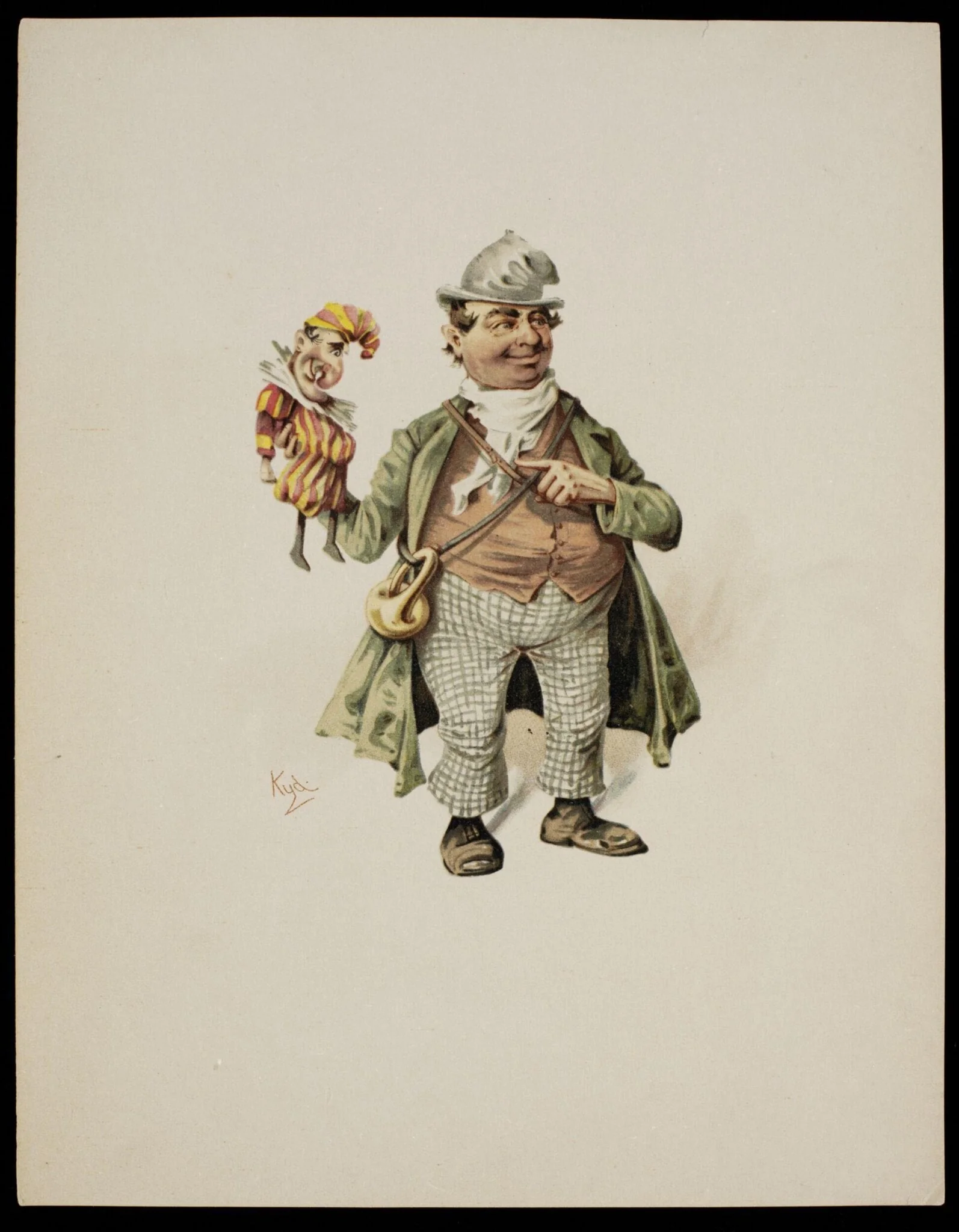 George Speaight Punch & Judy Collection, detail