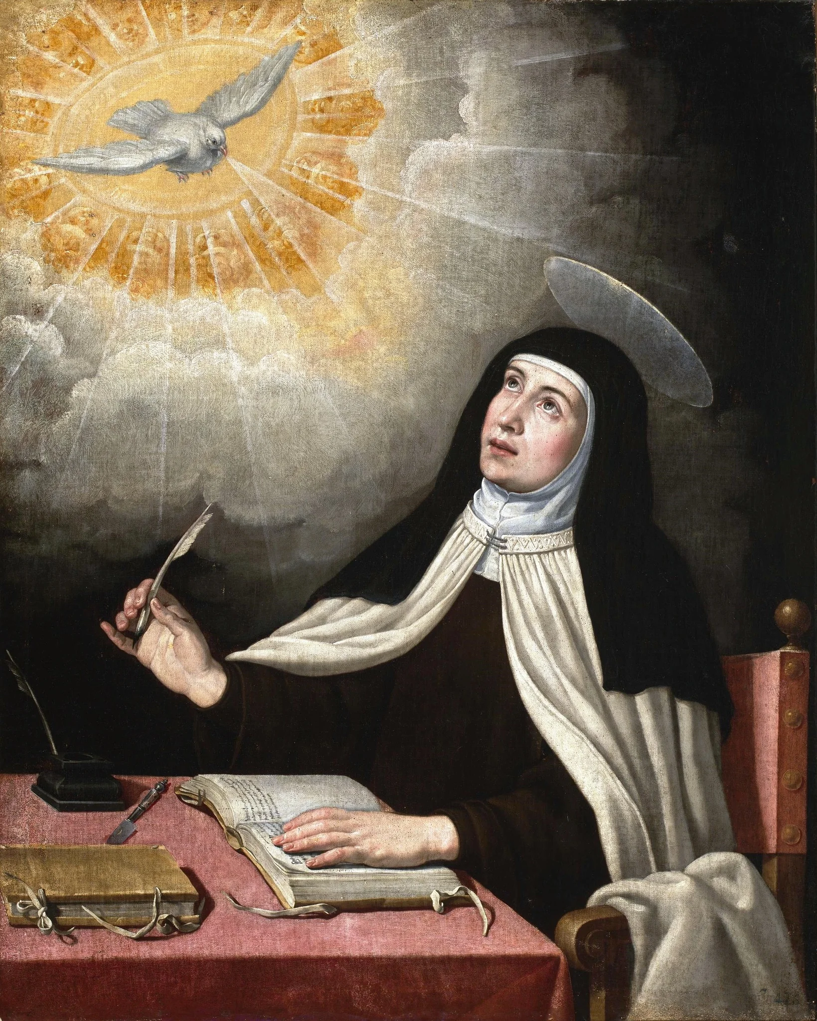 Santa Teresa de Jesús, detail