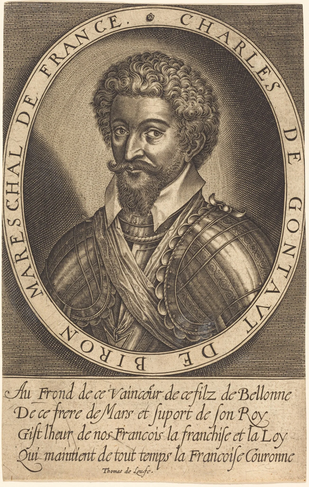 Charles de Gontaut, Duke of Biron, detail