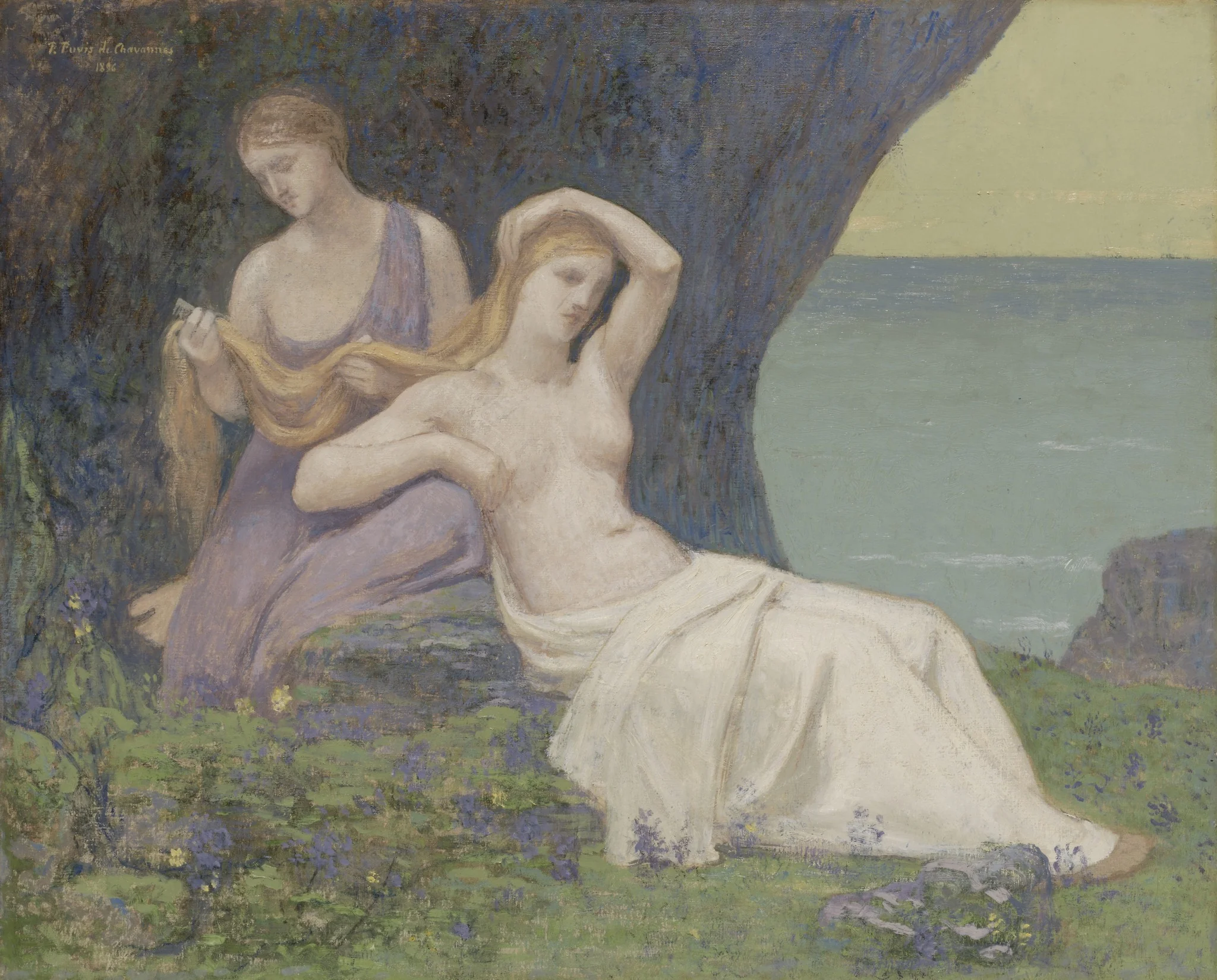 In the Heather, detail