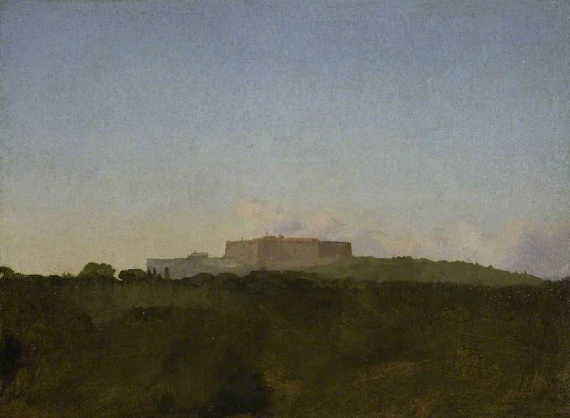 Castel Sant' Elmo, from Capodimonte, detail