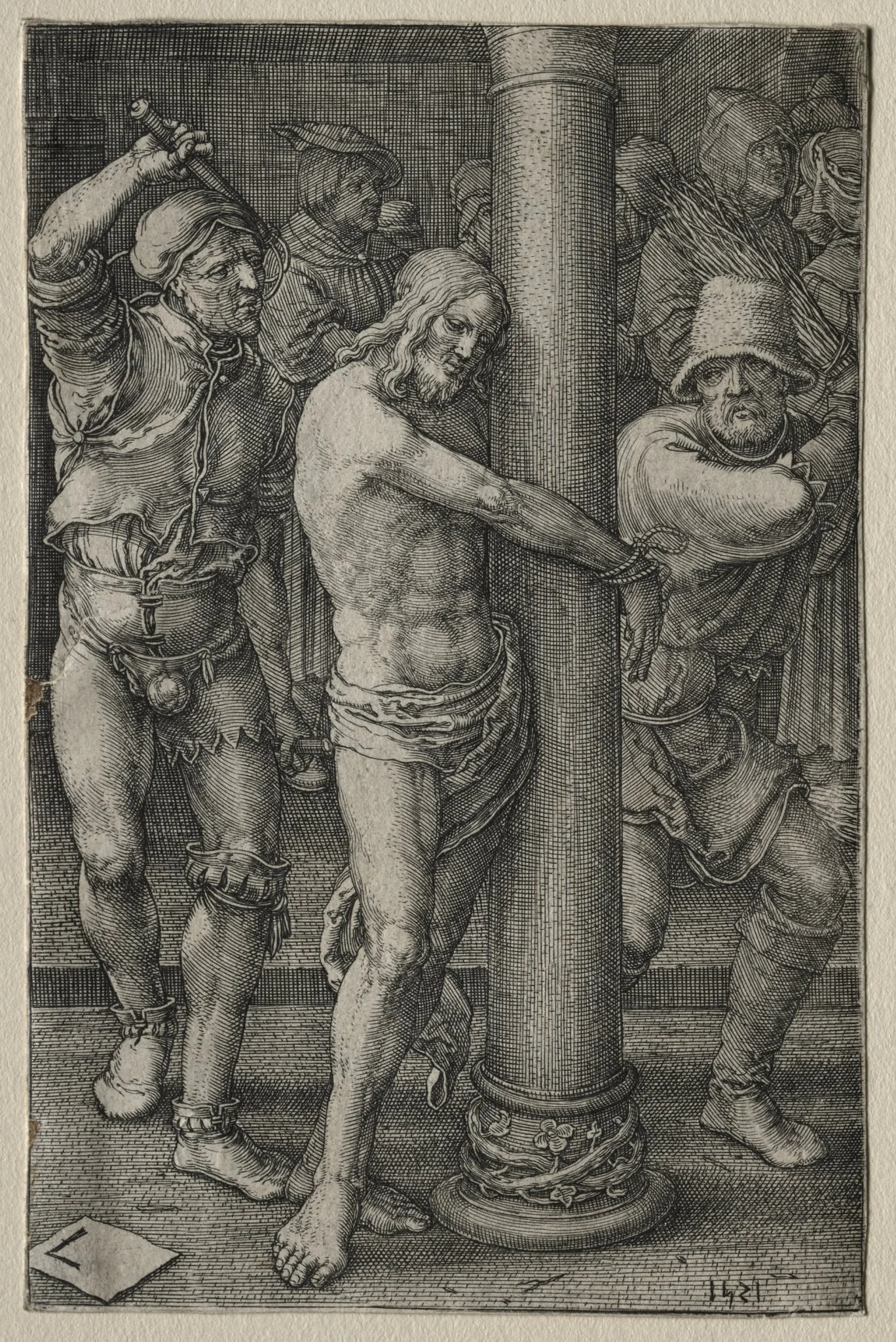 The Passion: The Flagellation, detail