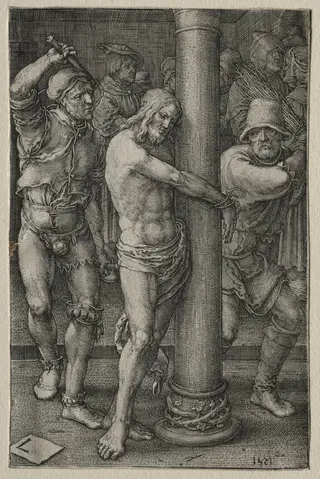 The Passion: The Flagellation, by Lucas van Leyden, 1521