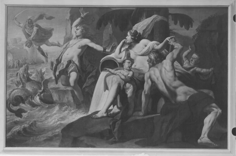 Befreiung der Andromeda, detail