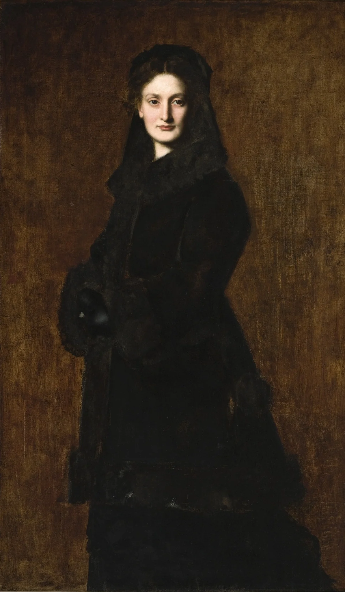Portrait of Madame Paul Duchesne-Fournet, detail