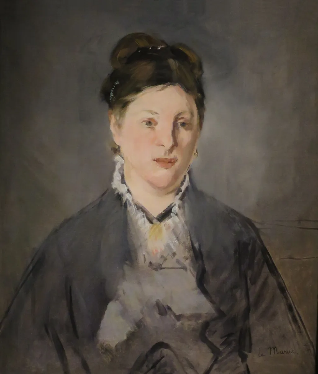 Portrait de Madame Manet, by Edouard Manet, oil, 1875