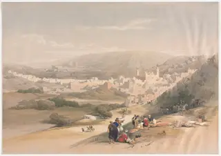 Hebron, by David Roberts, 1839