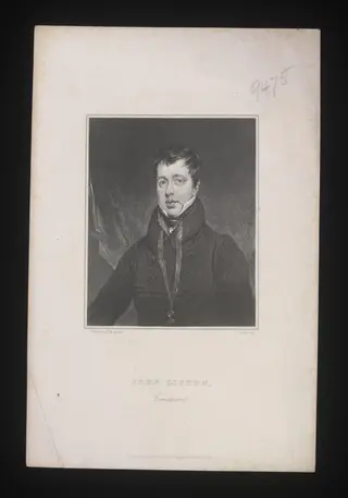 John Liston Comedian, by T. Cook, 1846