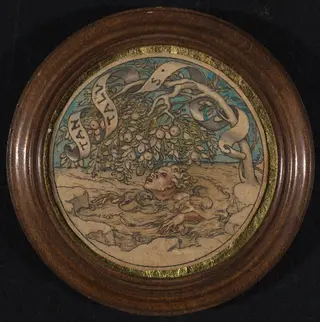 Tantalus, by Hans Holbein the Younger, ink, 1538