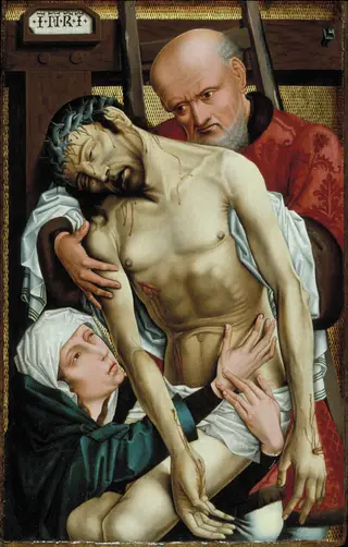 The Descent from the Cross, by Rogier van der Weyden, oil, 1449