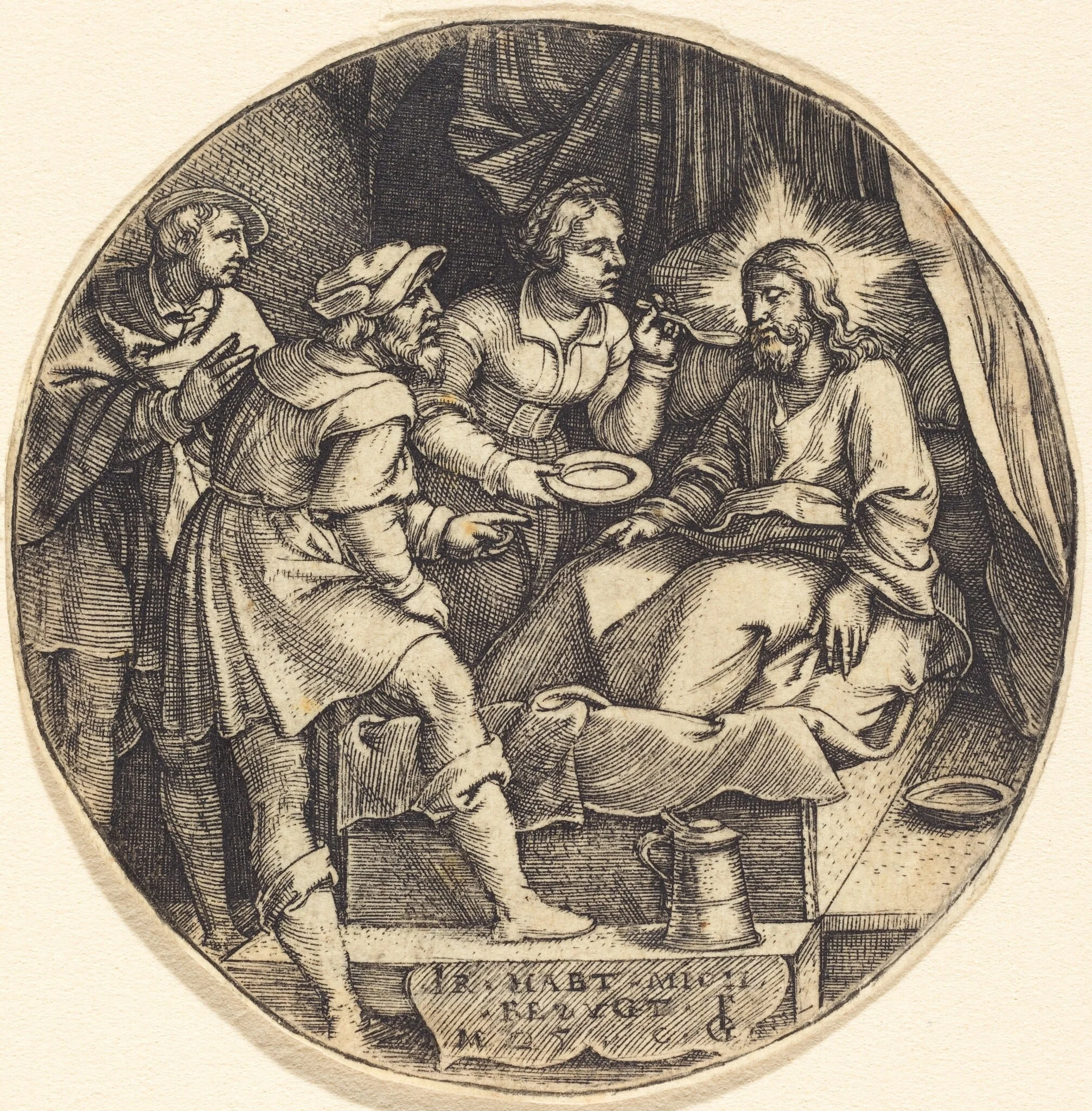 To Nurse the Sick, detail