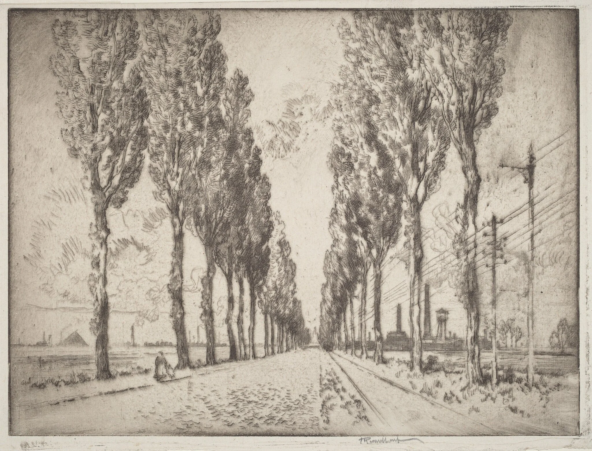 The Avenue, Valenciennes, detail