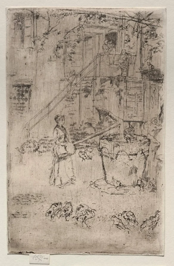 Turkeys, detail
