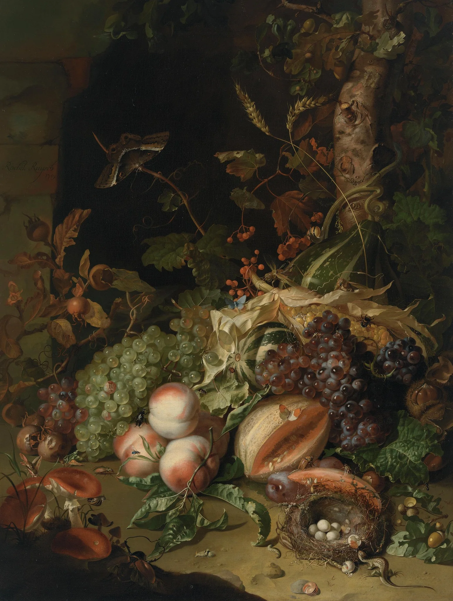 Fruit on a Forest Floor, detail