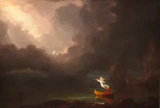 The Voyage of Life: Old Age, by Thomas Cole, oil, 1842