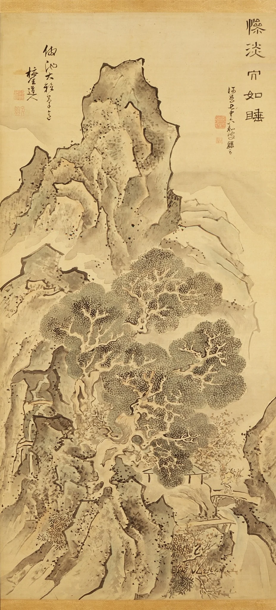 Landscape in the Style of Taiga, detail