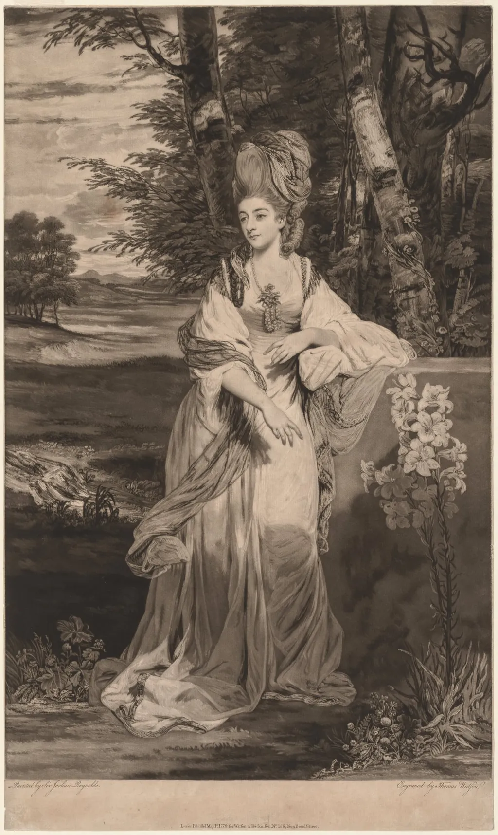 Lady Bampfylde, by 1743 (?)-1781) Thomas Watson (British, 1779