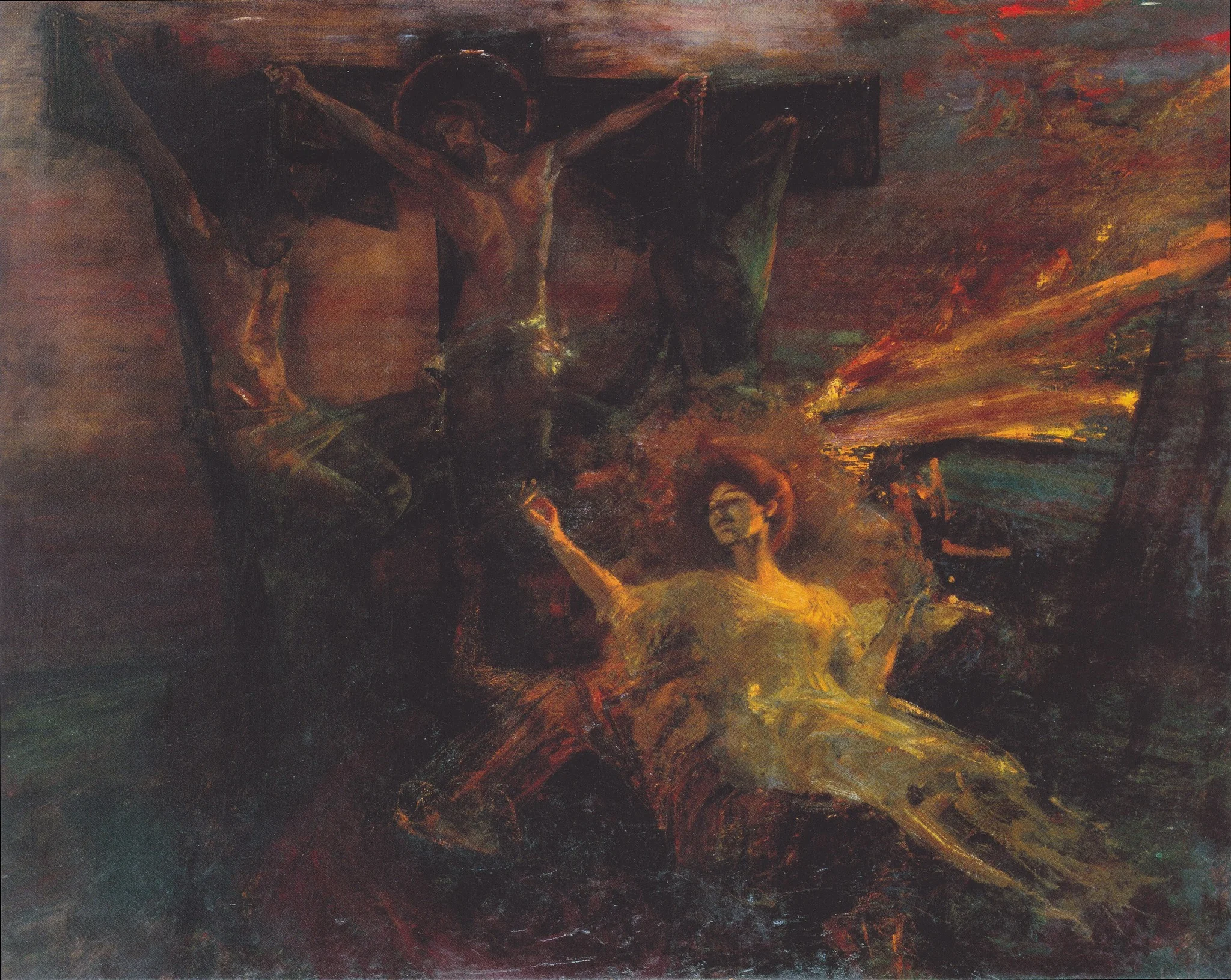 Crucifixion Vision II, detail