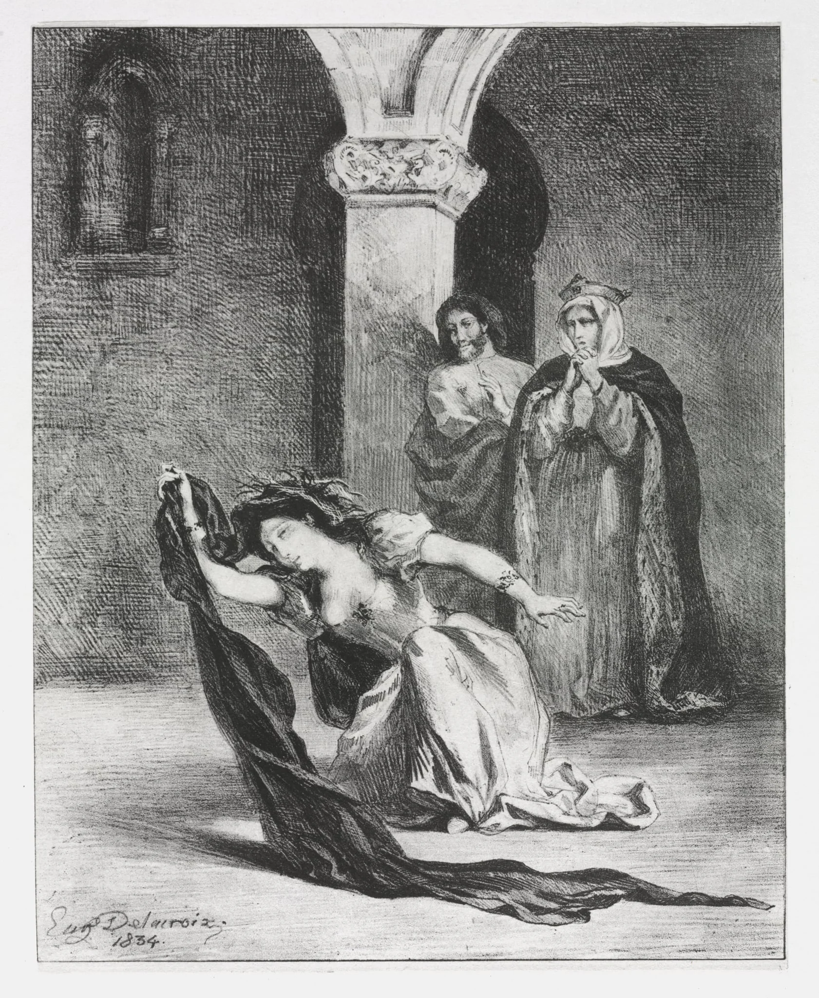 Hamlet: The Chant of Ophelia, detail