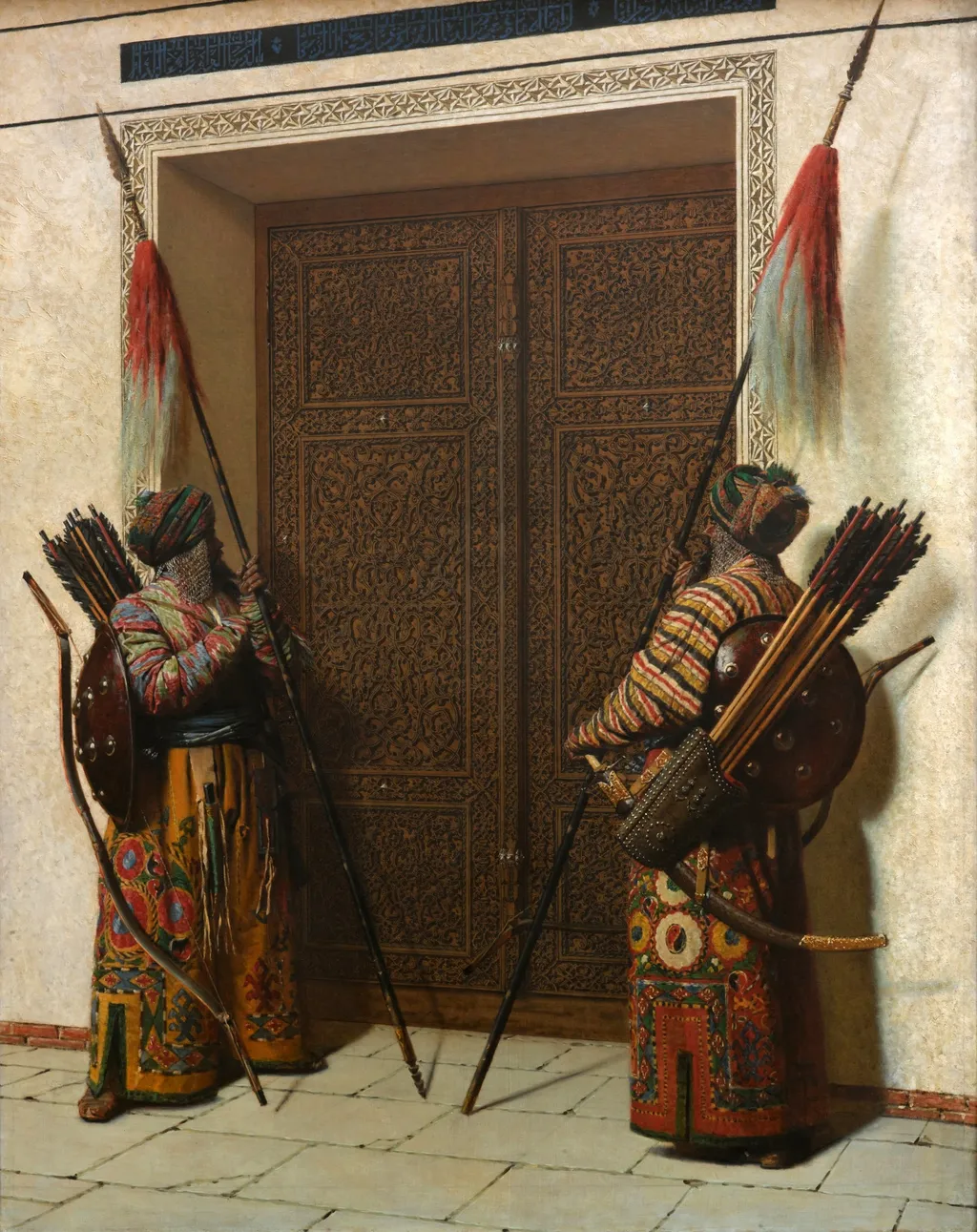 Tamerlan's Doors, by Vasily Vereshchagin, oil, 1872