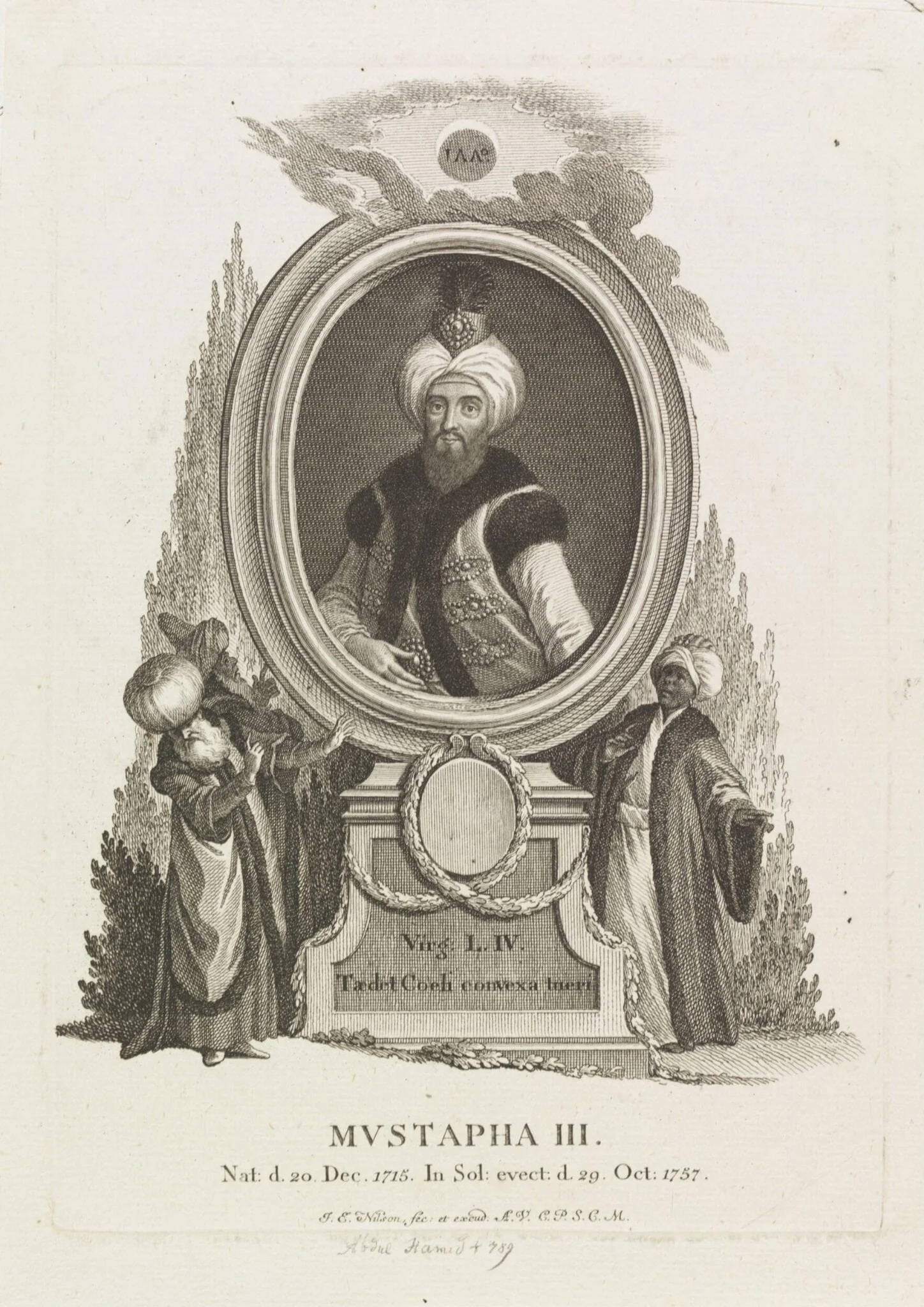 Turkish sultans, sultanas and other historical figures, detail