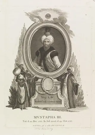 Turkish sultans, sultanas and other historical figures, by Johann Esaias Nilson, 1750