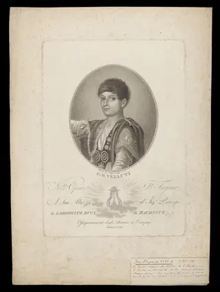 H Beard Print Collection, by Mouron, 1750