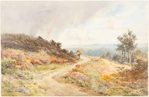 Autumn, by Joseph Rubens Powell, graphite, 1843