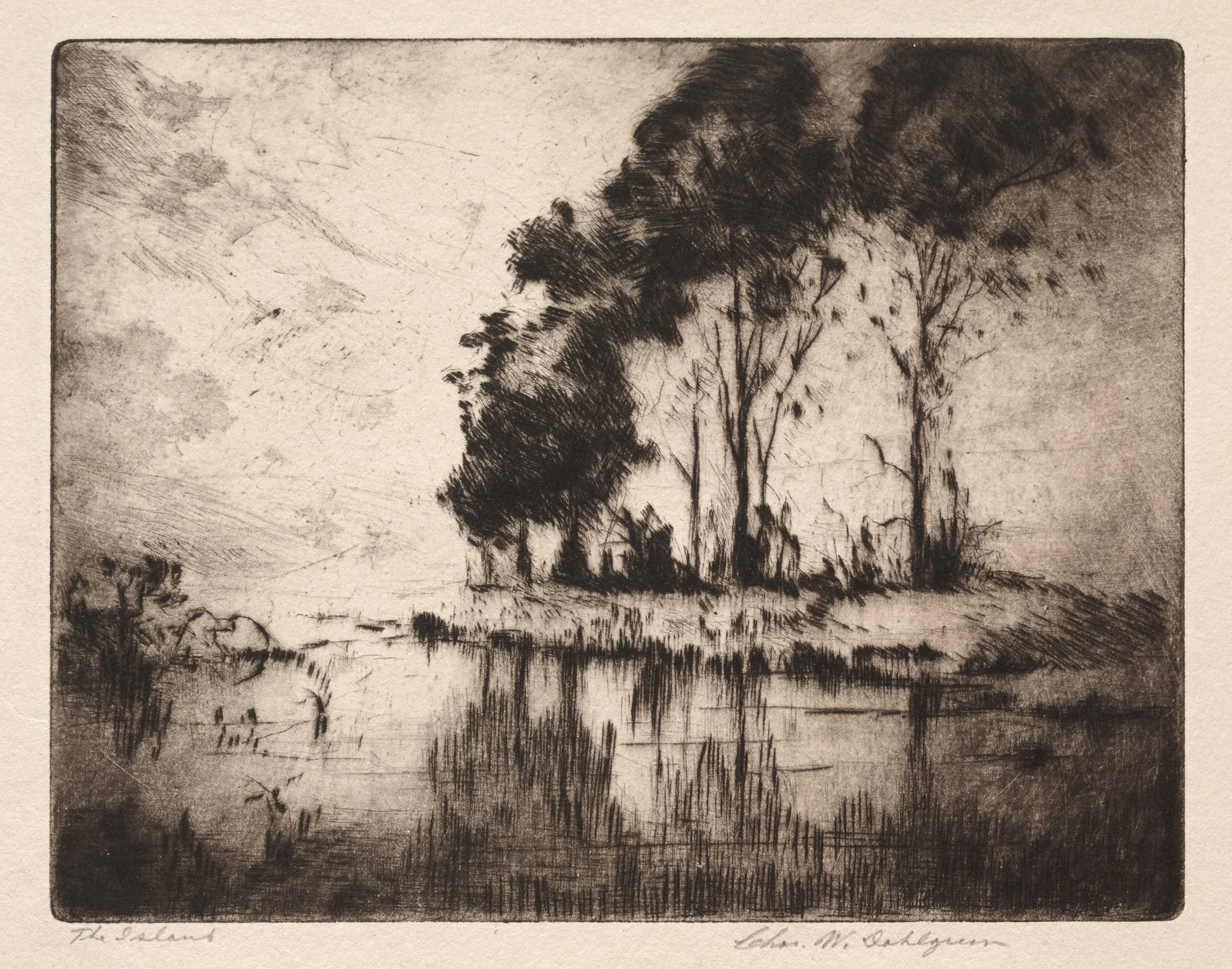 The Island, detail