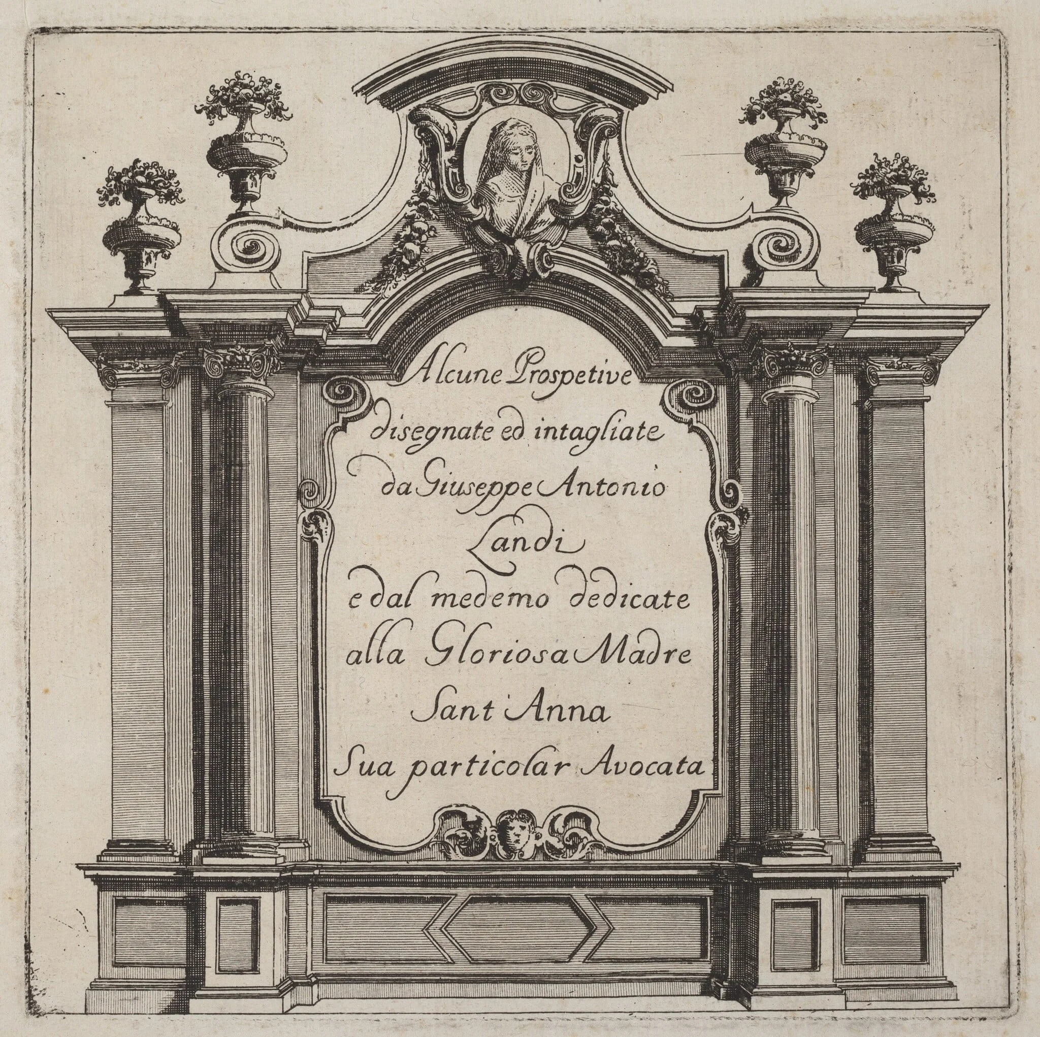 Alcune Prospettive, detail