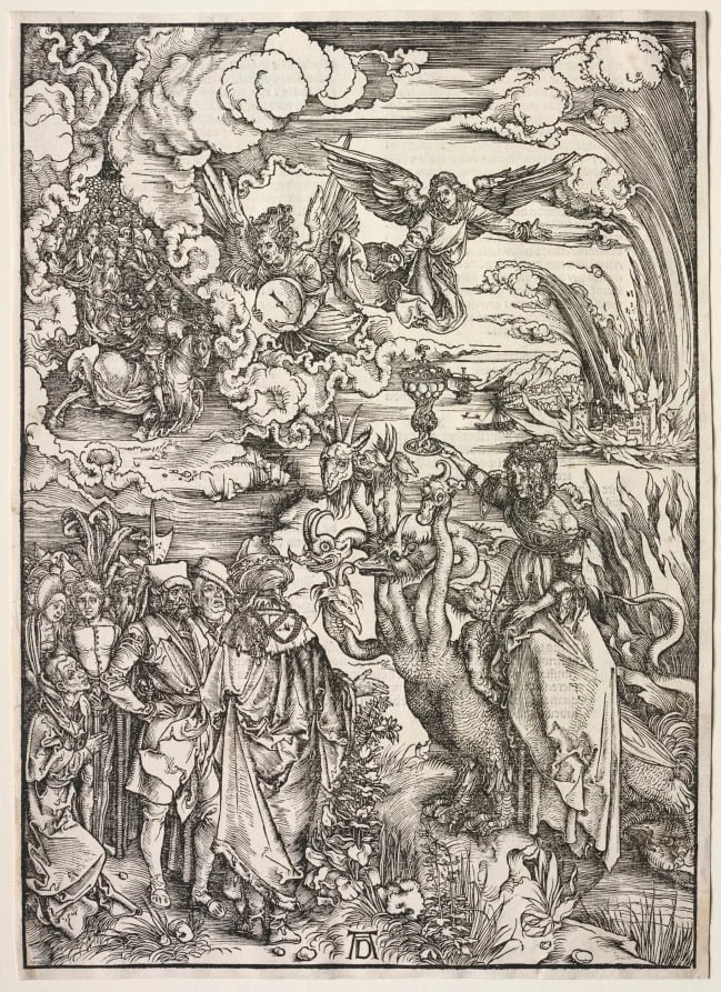 Revelation of St. John: The Woman of Babylon, detail
