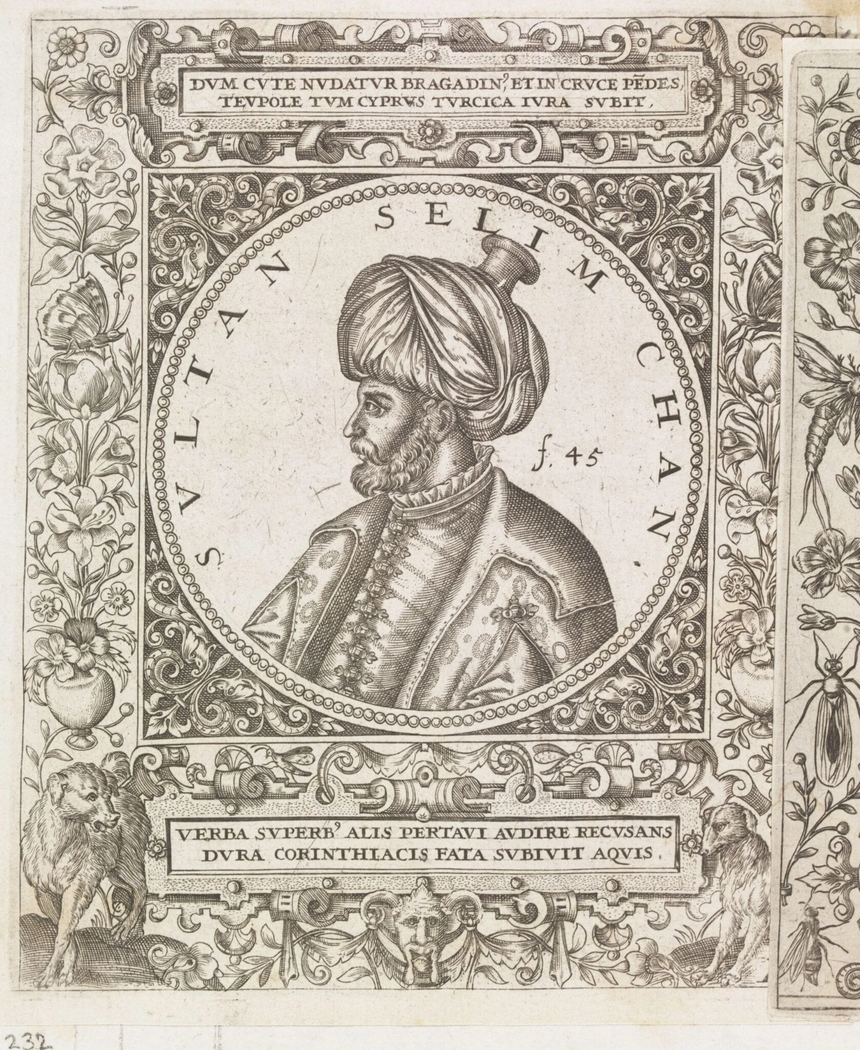 Turkish sultans, sultanas and other historical figures, detail