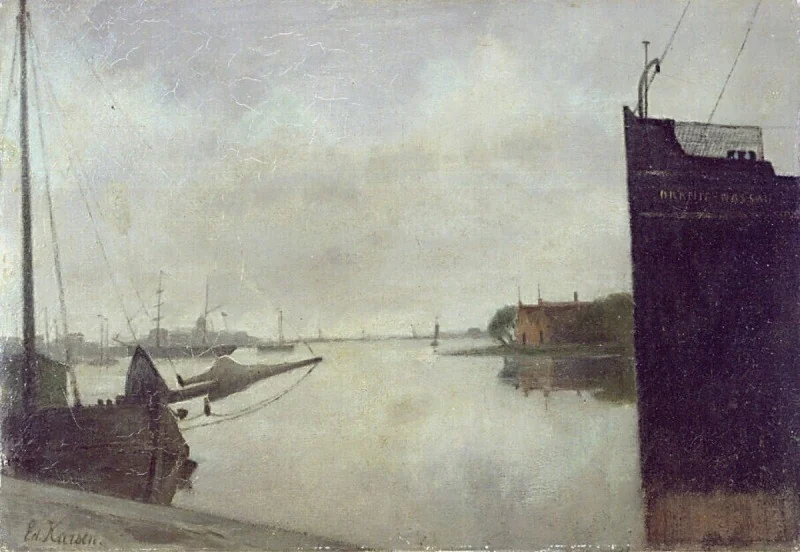 Aan het IJ, detail