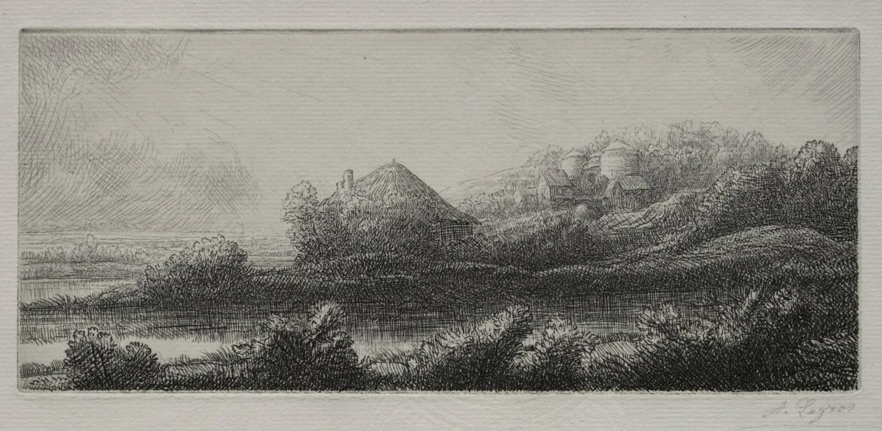Cabin in the Marsh, detail