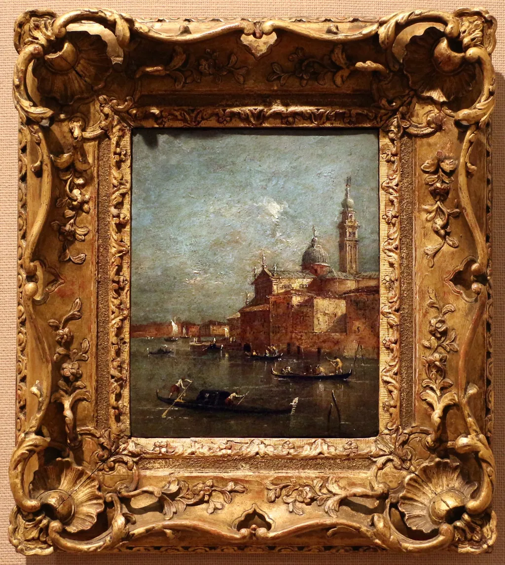 A ilha de San Giorgio Maggiore, by Francesco Guardi, unspecified