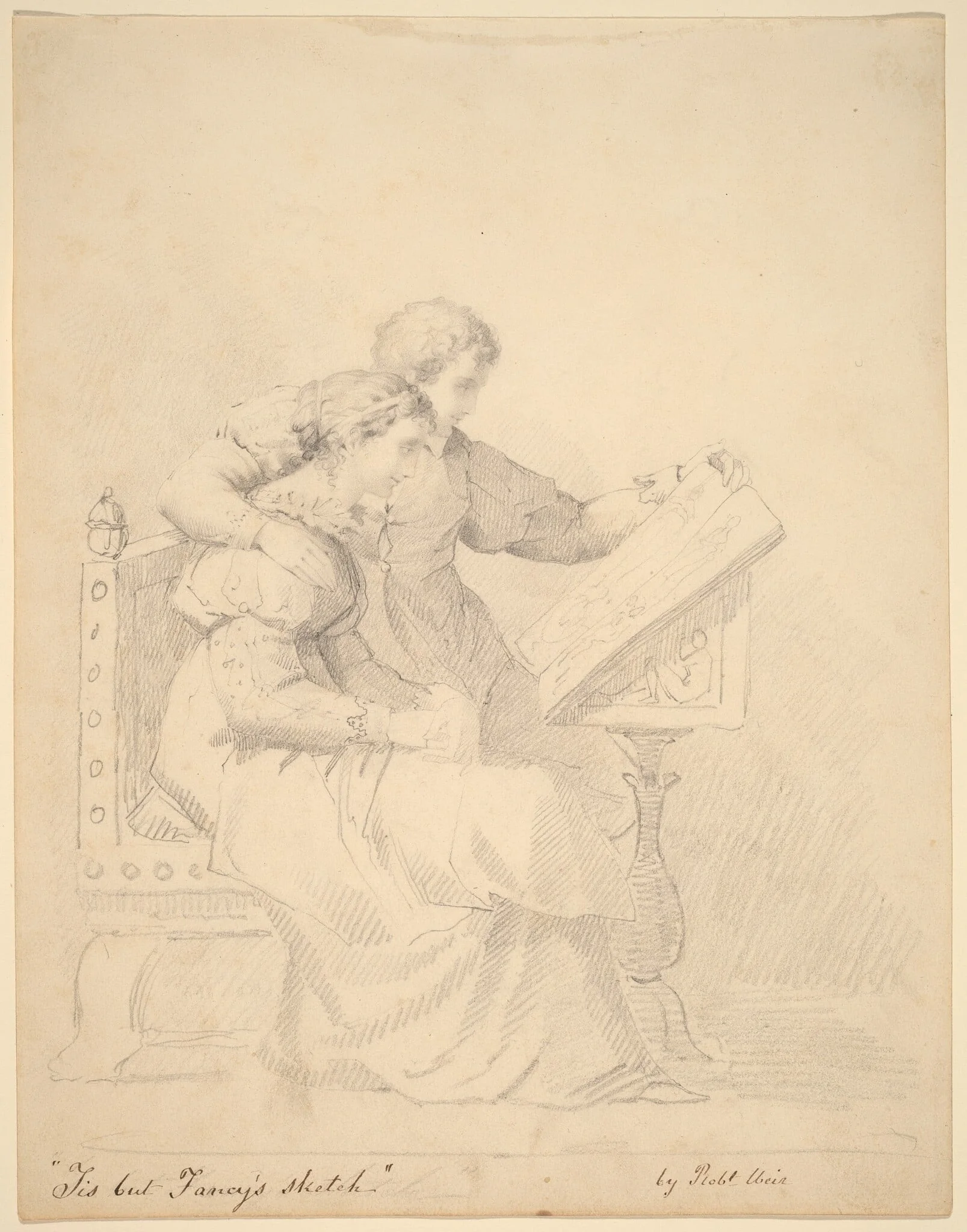 "Tis but Fancy's Sketch", detail