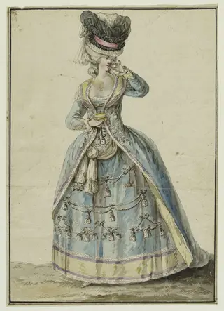 Habit en lévite enrichi de glands, d'épaulettes et de cordonets, by Pierre Thomas Le Clerc ou Leclerc, unspecified, 1780