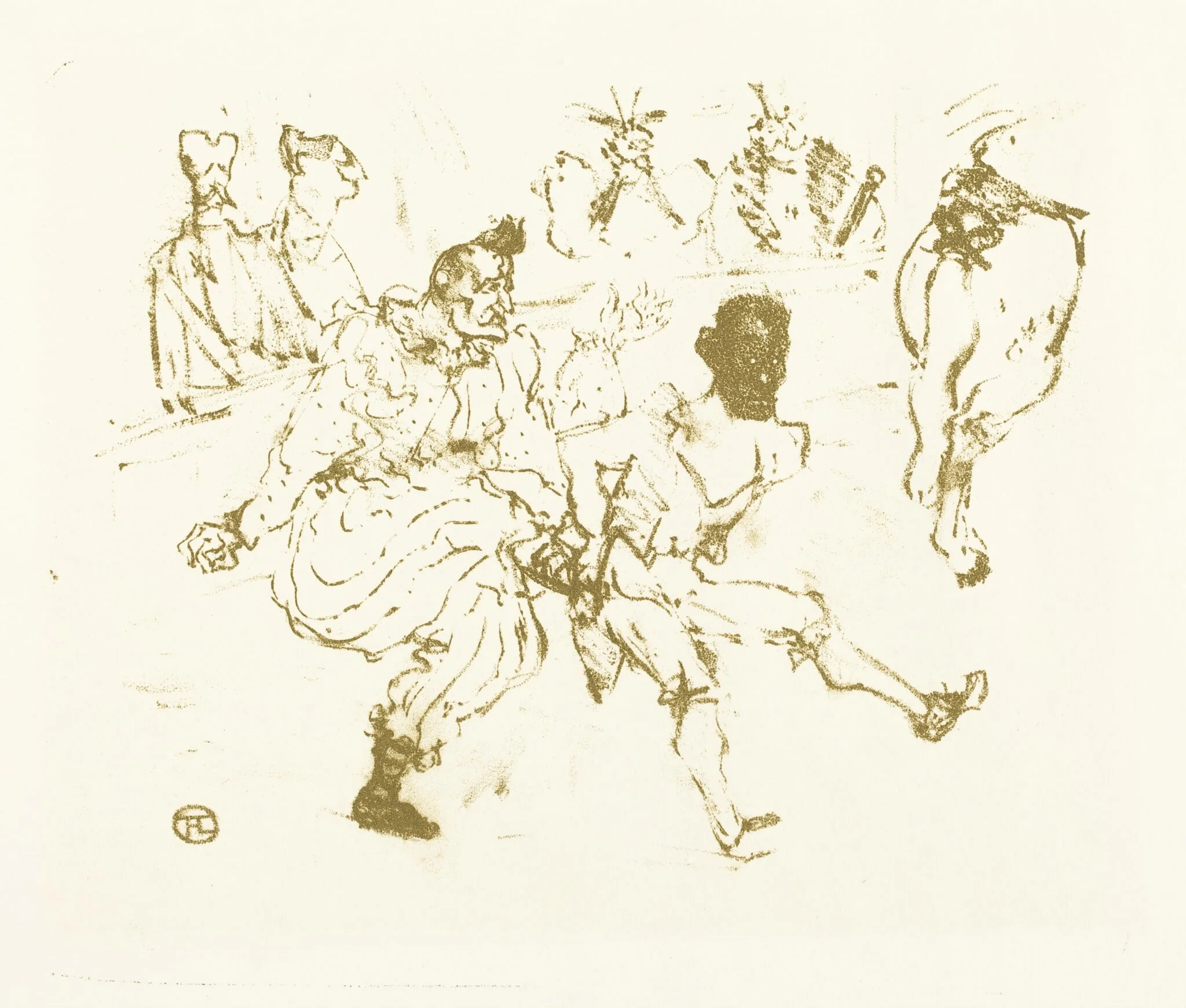 Footit and Chocolat (Footit et Chocolat), detail