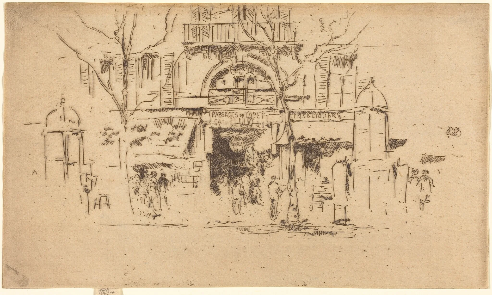 Passages de l'Opera, detail